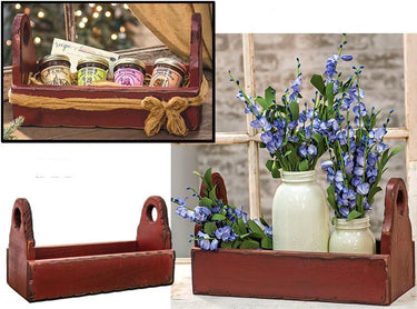 Red Flower Box - The Fox Decor